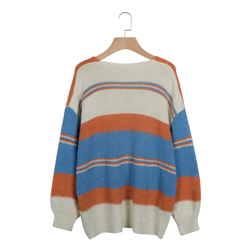 Striped Knitted Sweater