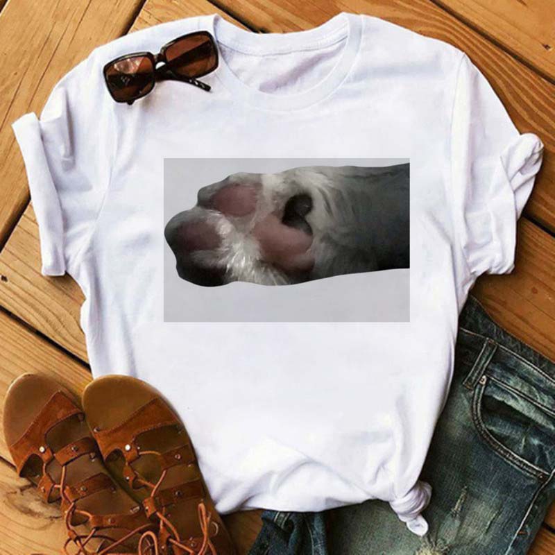Dogs Paws, Peace & Love T-shirt