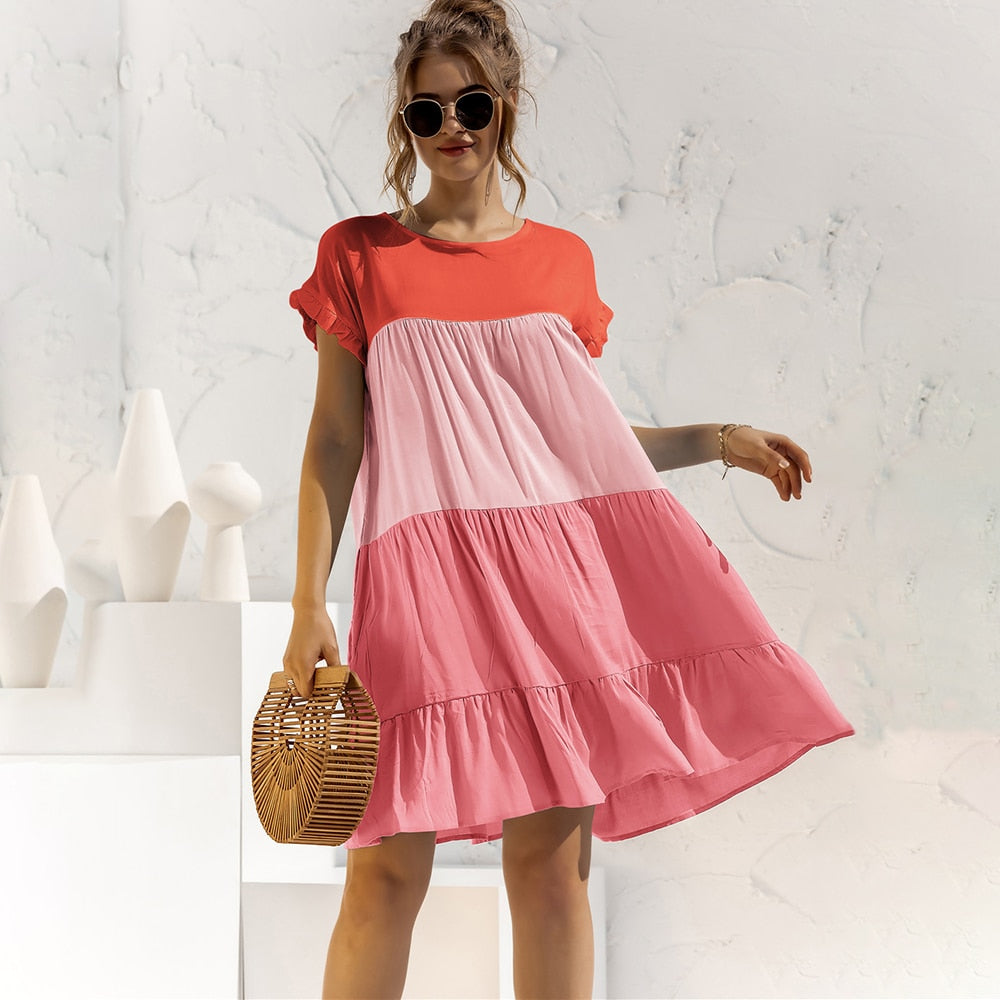 Casual Short Sleeve Dress