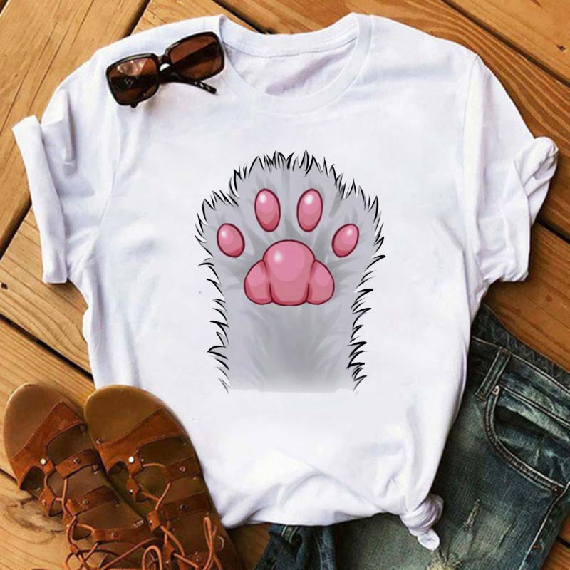 Dogs Paws, Peace & Love T-shirt