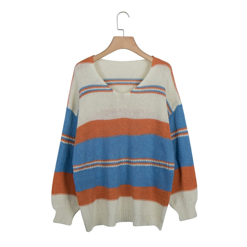 Striped Knitted Sweater