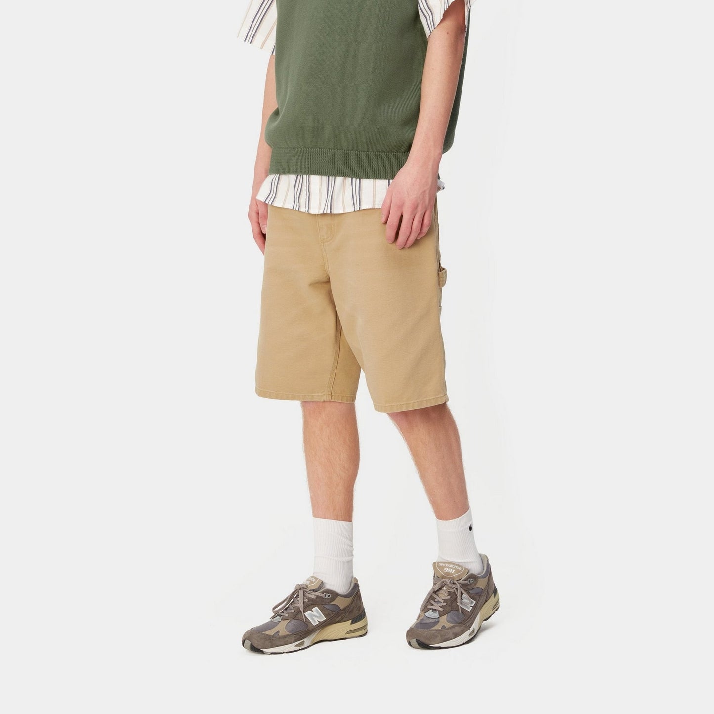 Single Knee Short | Bourbon (aged canvas)