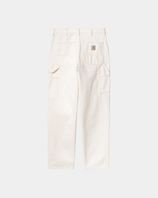Single Knee Pant - Denim | White (rinsed)