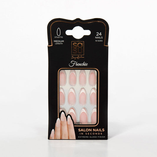 Frenchie Faux Nails