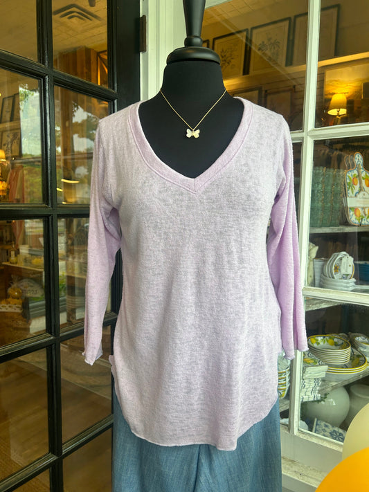 Arielle Top in Lavender