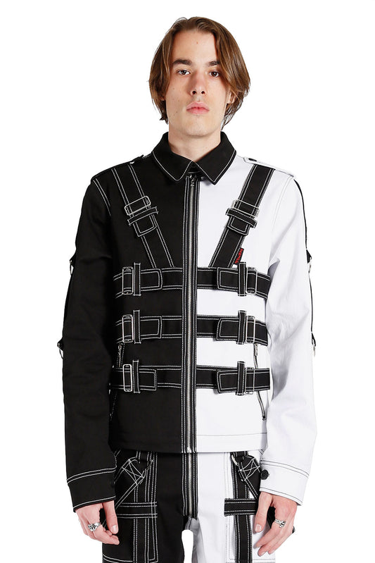 Tripp Split Pilot Jacket [Black/White]