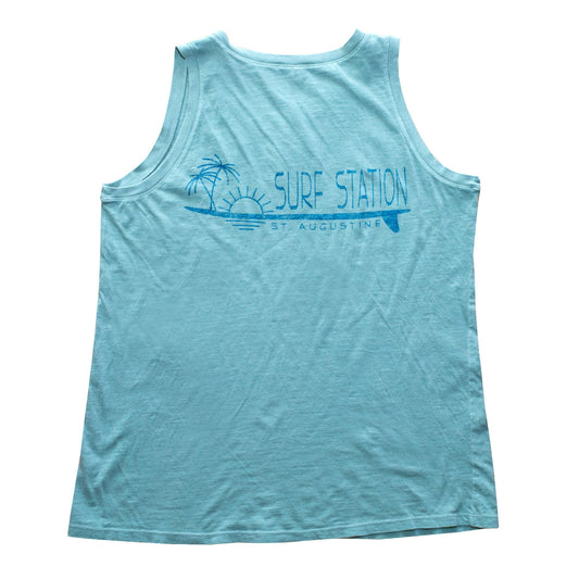 Surf Station Lady Logger Tank Top