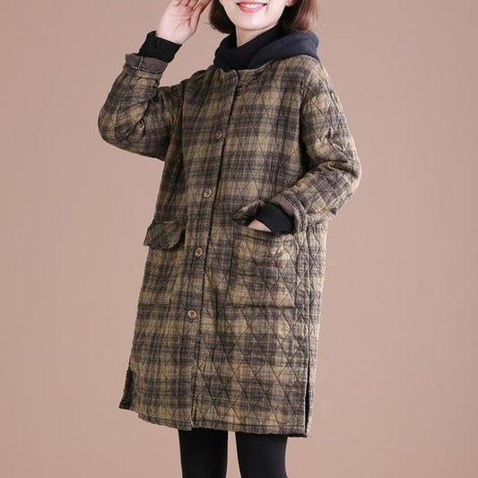 Women Vintage Hooded Winter Coats