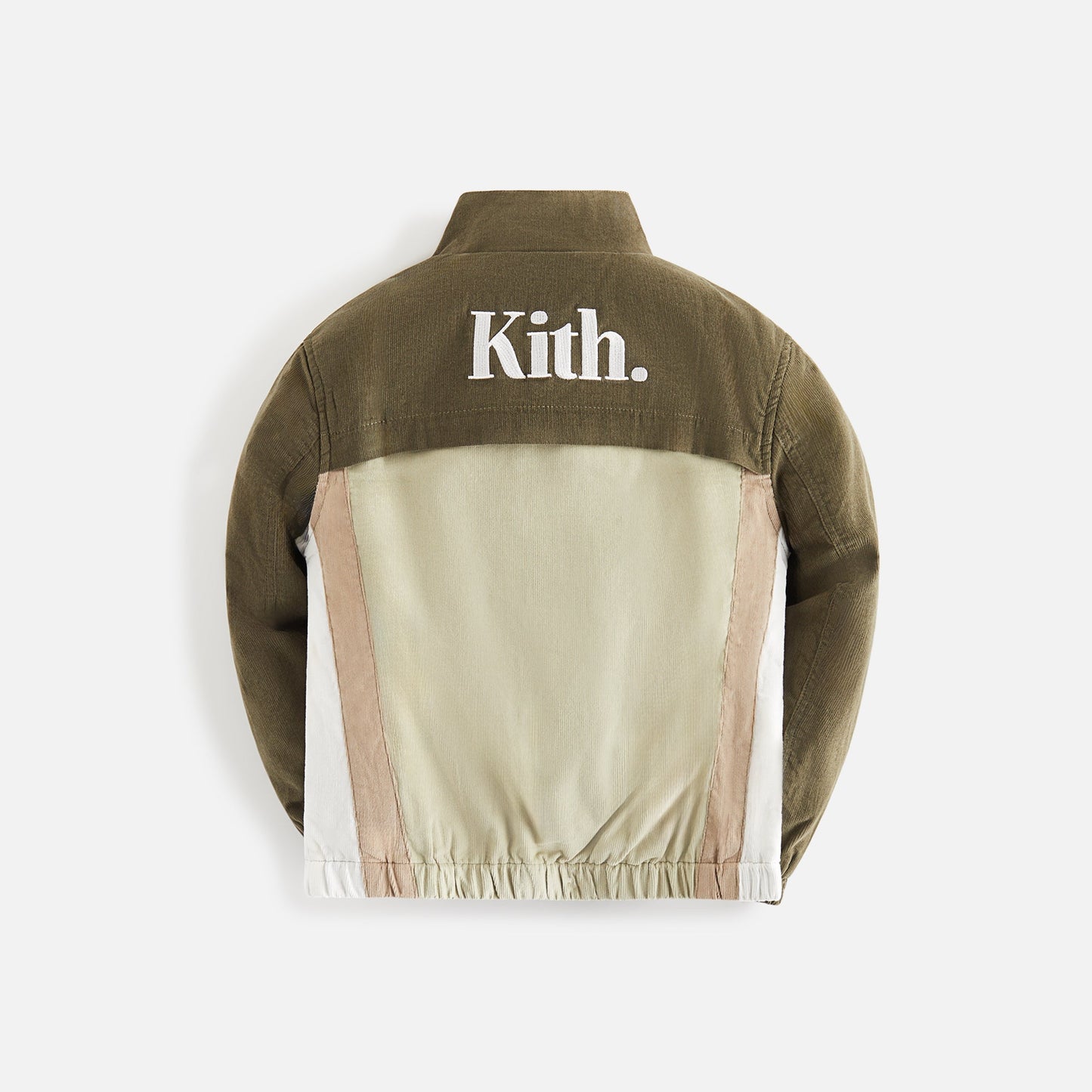 Kith Kids Micro Cord Blocked Track Jacket - Chelonian