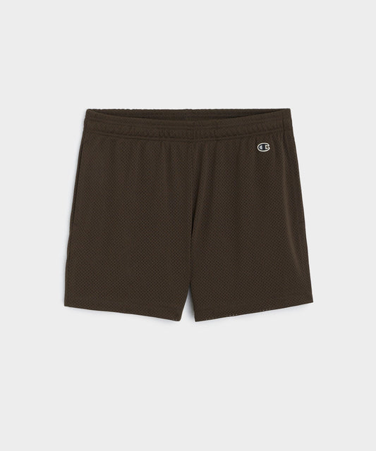 Mesh Short in Brown
