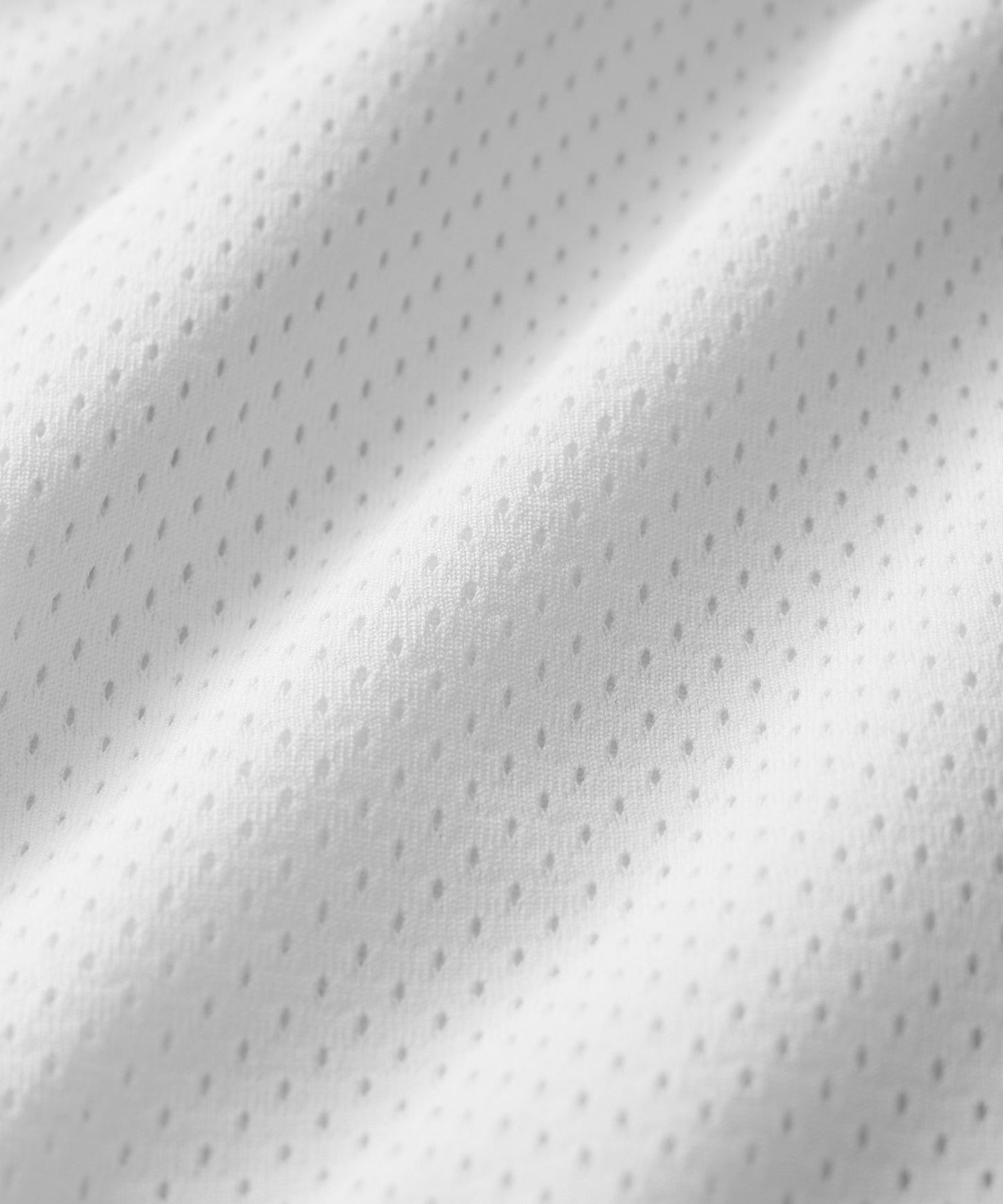 Mesh Short in White