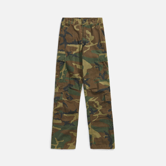 Local European Bespoke Stone Wash Cargo - Camo