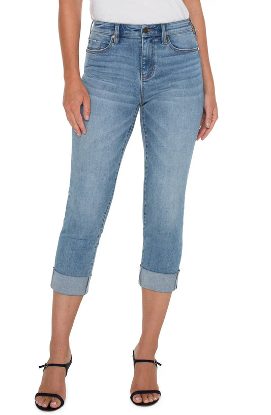 Charlie Crop Rolled Cuff