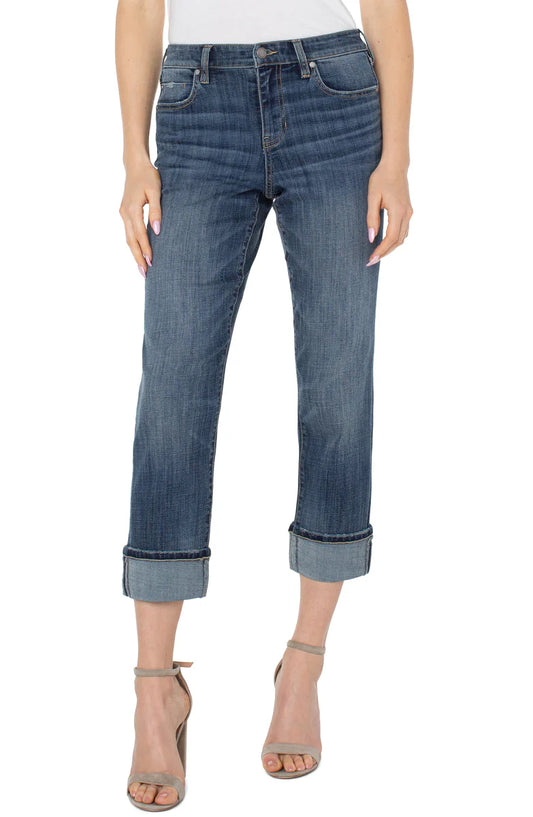 Marley Girlfriend Jeans in Arbor Hill