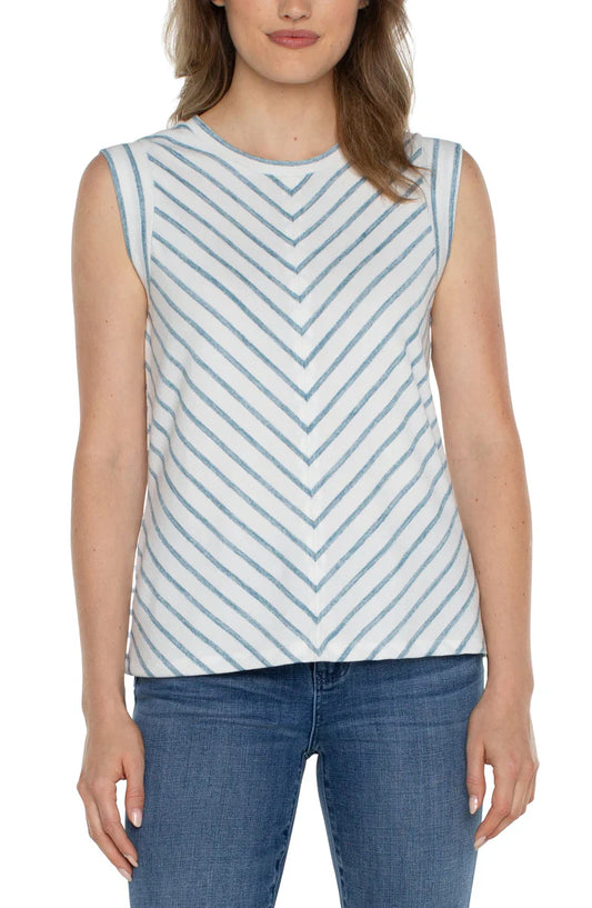 Scoop Neck Muscle Tee