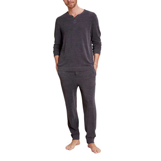 CozyChic Ultra Lite Men’s Henley Pullover