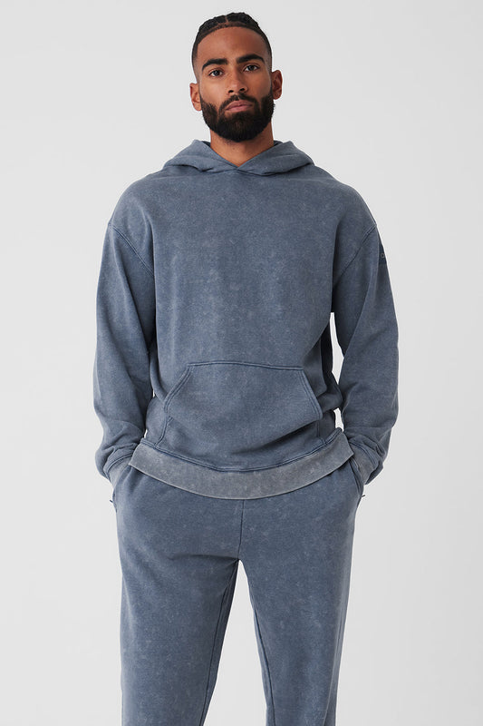 Chill Vintage Wash Hoodie - Bluestone Wash