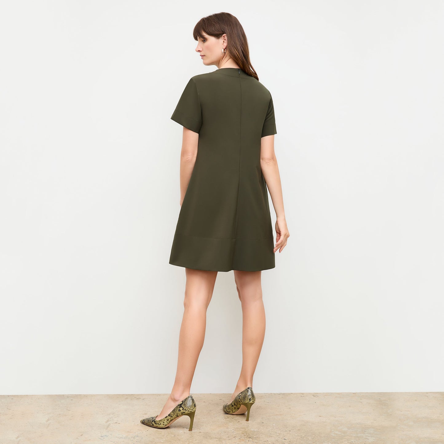 Corrie Dress - OrigamiTech :: Olive