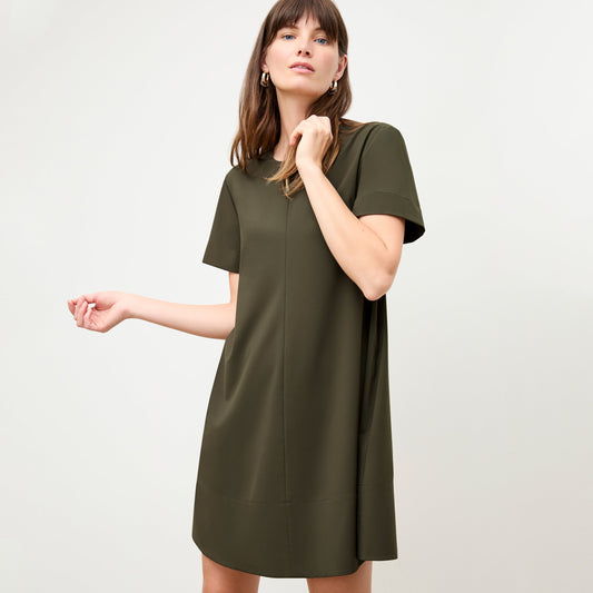 Corrie Dress - OrigamiTech :: Olive