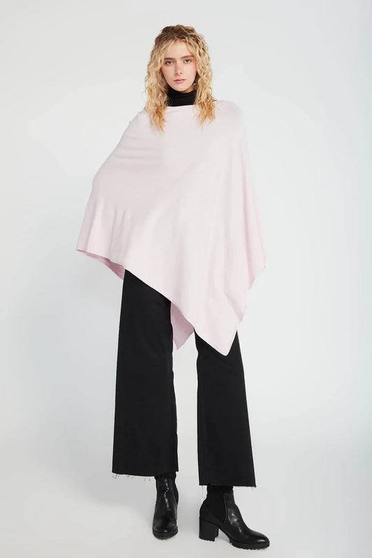 Terri Triangle Poncho in Lavender