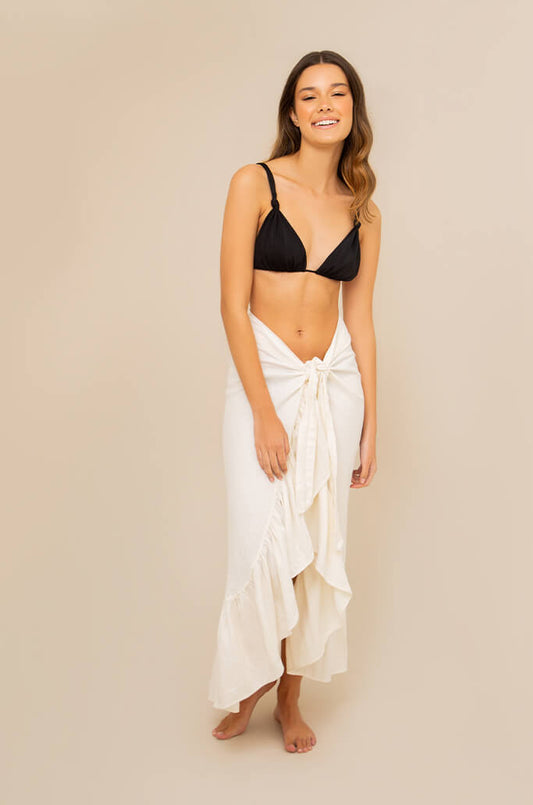 tie side beach cover up