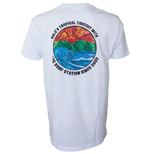 Surf Station x Bobby Morgan Nalus Hawaii Men's S/S T-Shirt