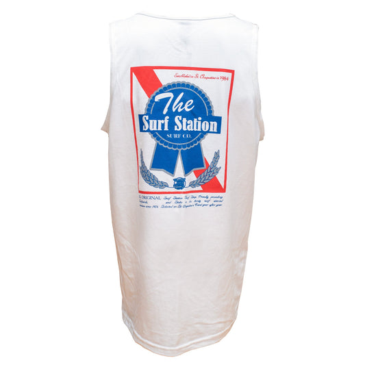 Surf Station Pabst Surf Co Men's Tank