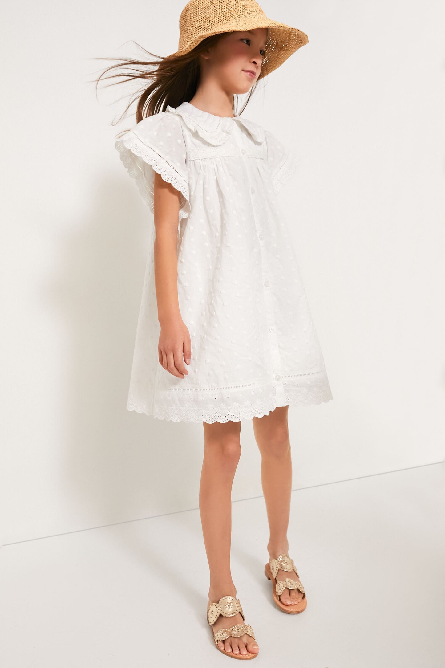 White Marla Dress