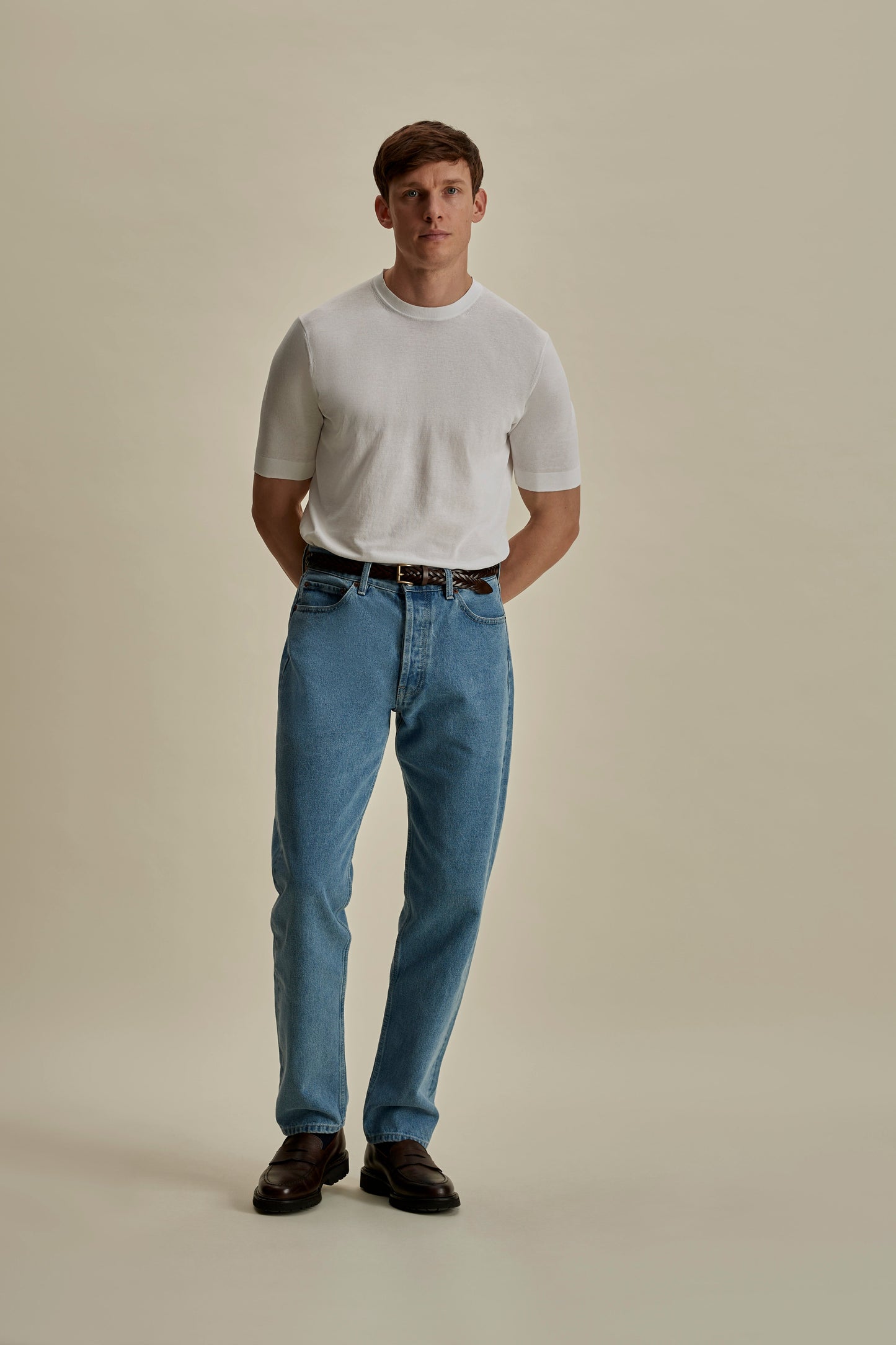 Crepe Cotton T-Shirt