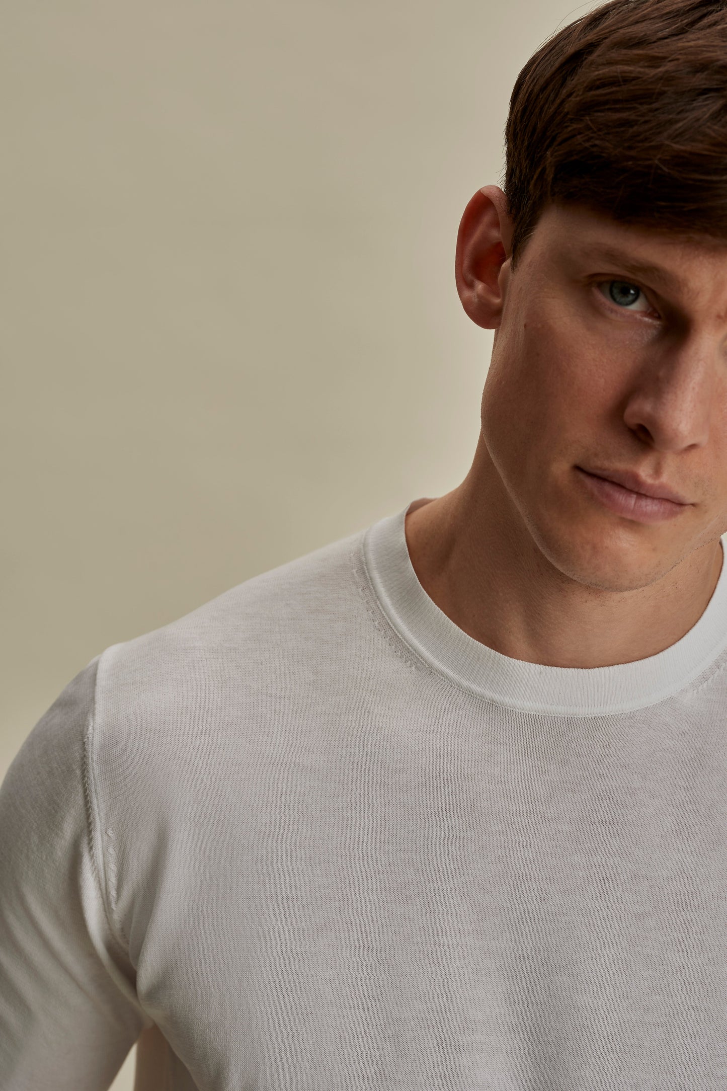 Crepe Cotton T-Shirt
