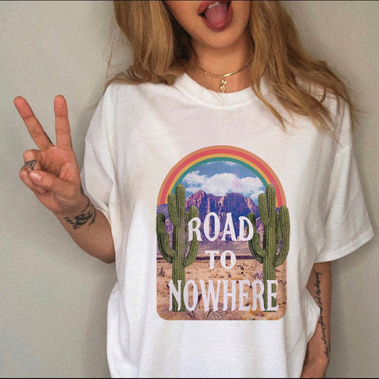 90s Harajuku Witch Summer Short Sleeve Graphic T-shirt - Size XL - XXXL