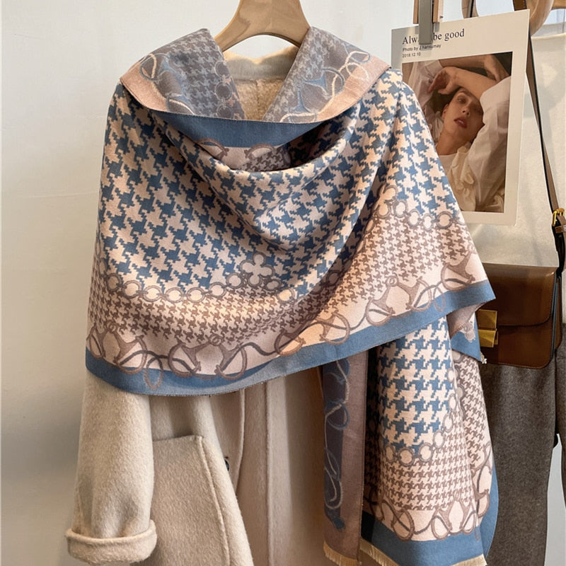 Women Cashmere High-Quality Pashmina Blanket