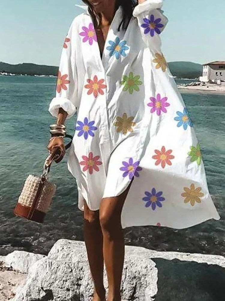 Oversized Short Beach Dress