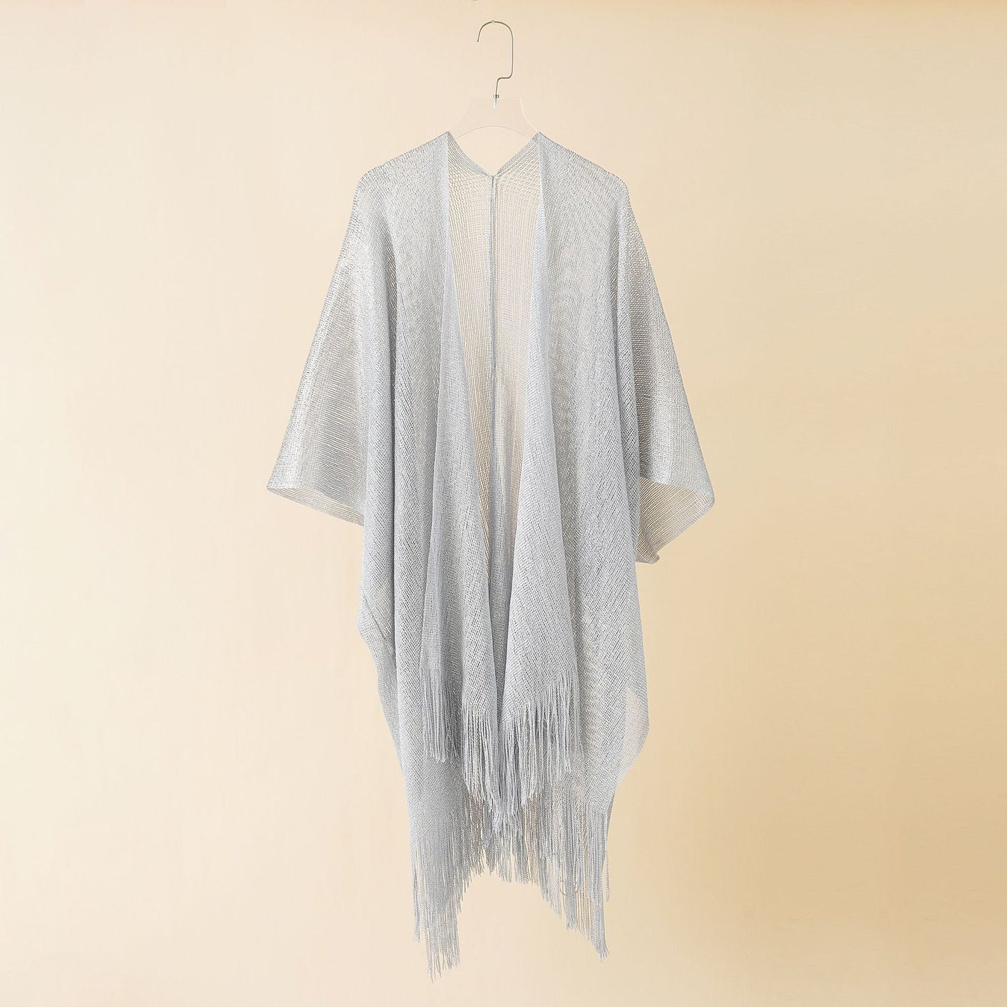 Sexy Beach See Through Kaftan Tassel Tunic Swimsuit Cover-up