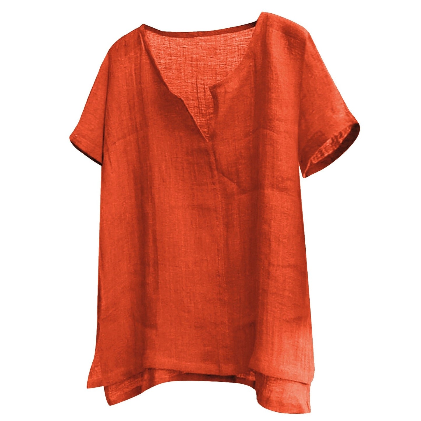 Casual Breathable Camisa Masculina Loose Blouse - size XXXL