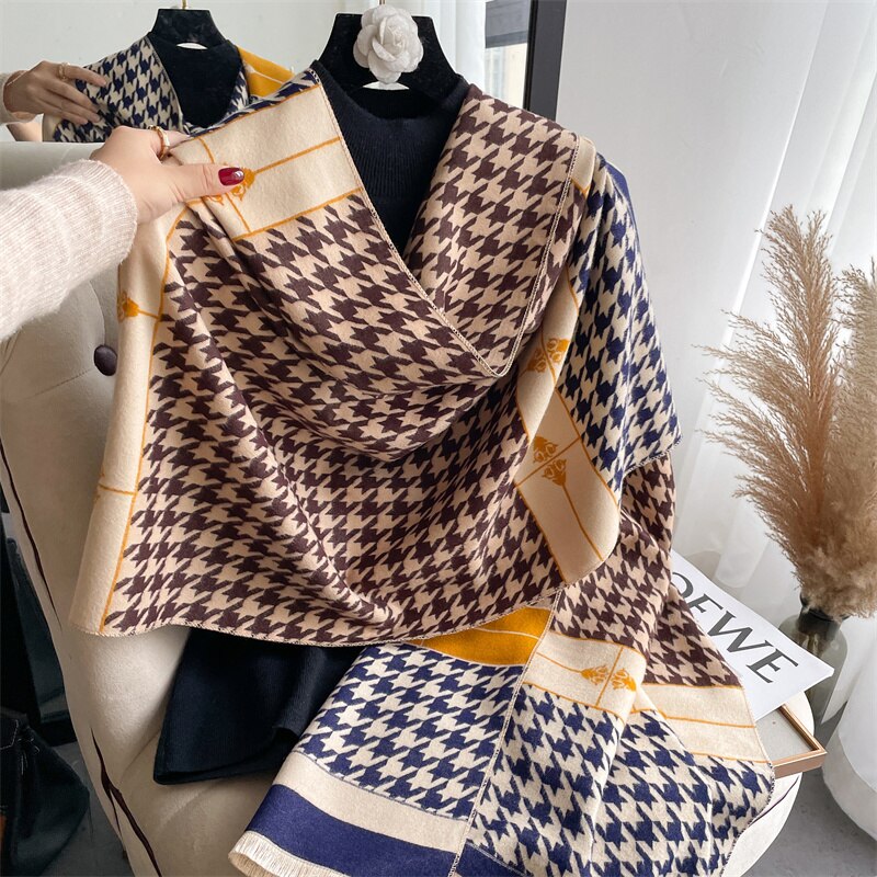 Women Cashmere High-Quality Pashmina Blanket
