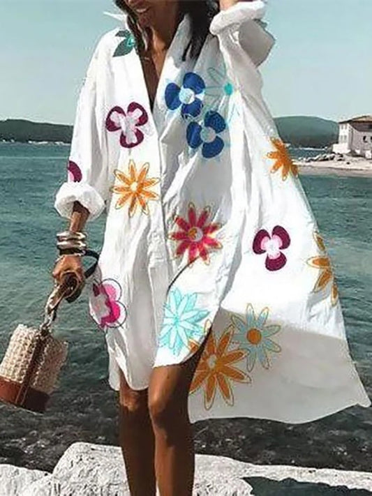 Oversized Short Beach Dress