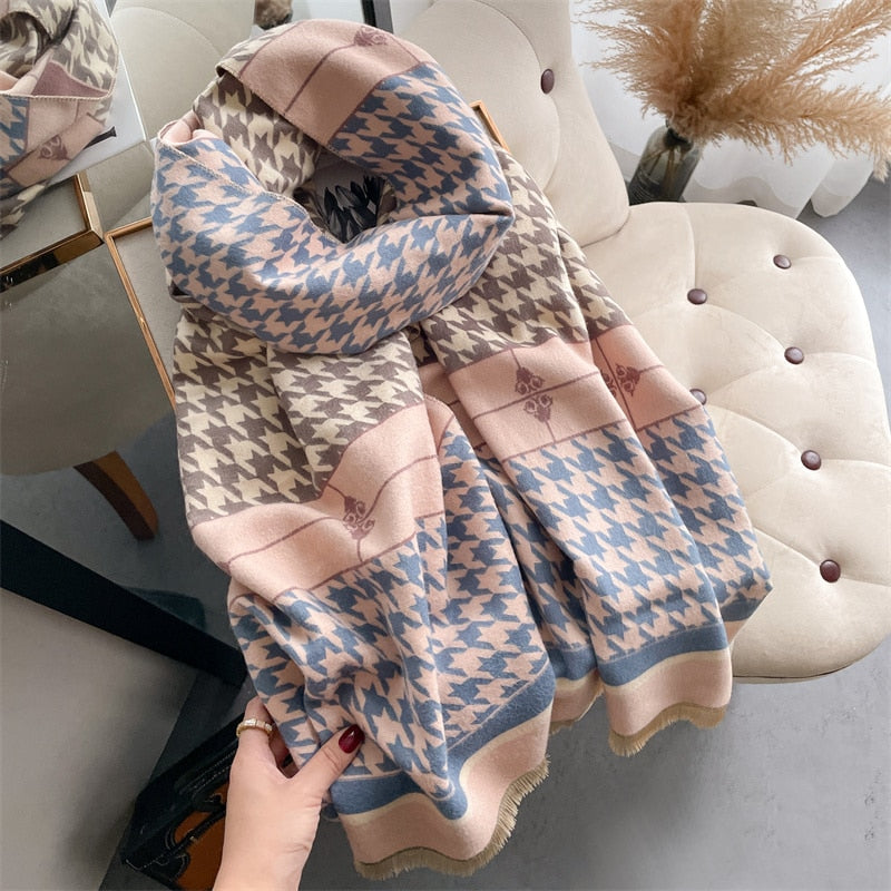 Women Cashmere High-Quality Pashmina Blanket