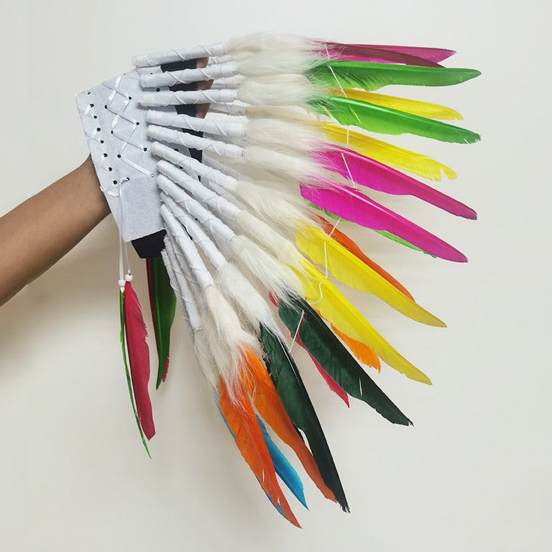 Native Indian Feather Headpiece