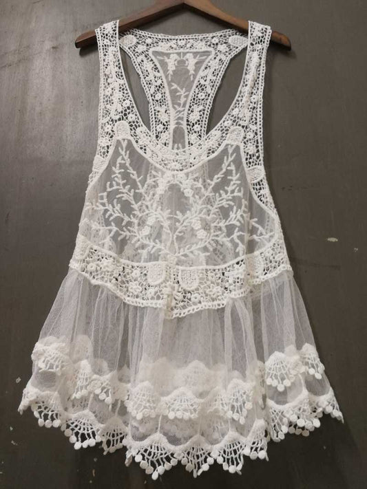 Lace Blend Tank Top
