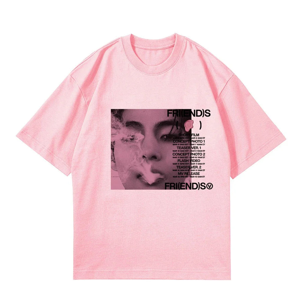 BTS V Taehyung FRI(END)S Graphic T-Shirt