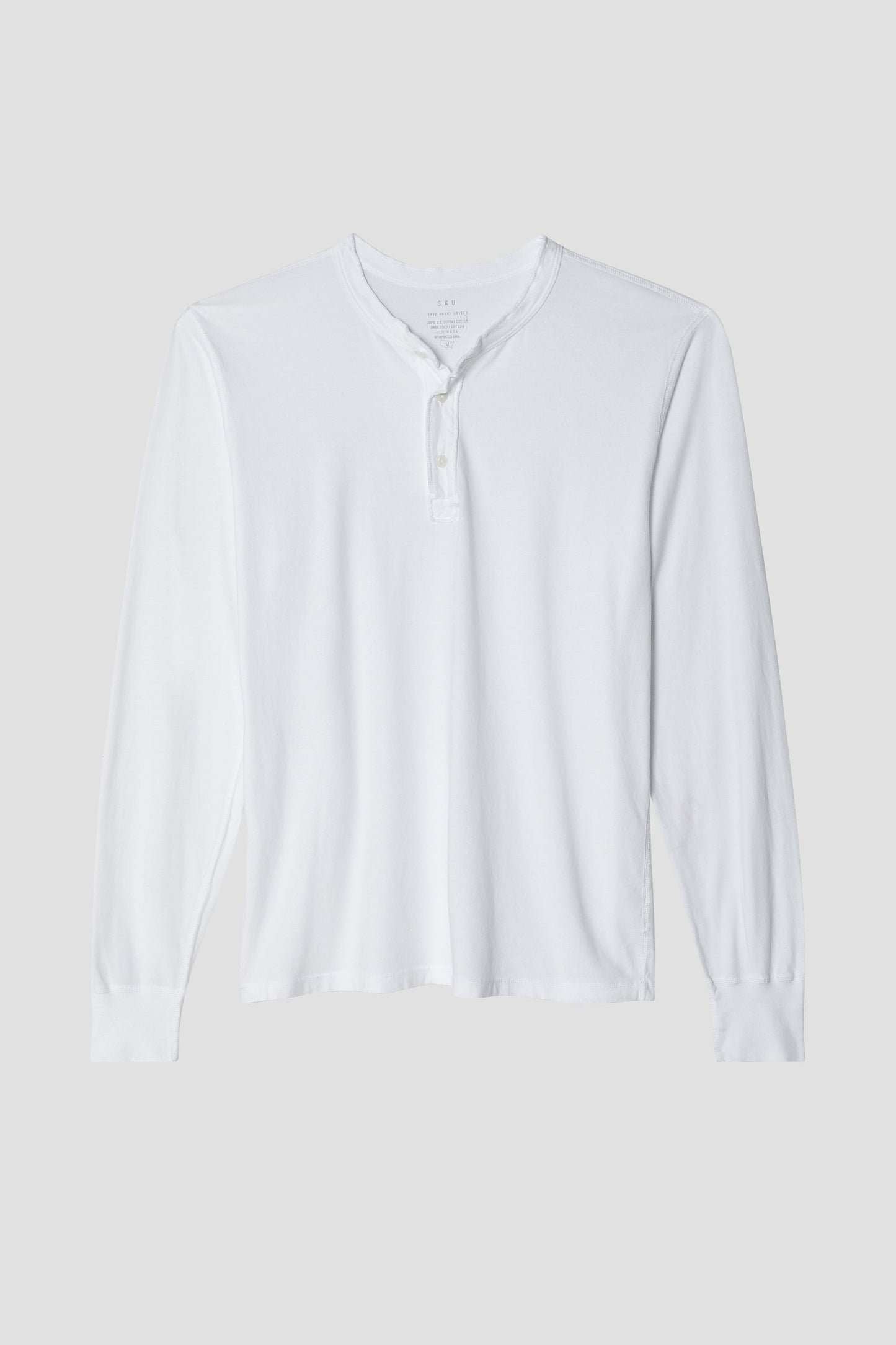 Long Sleeve Supima Jersey Henley