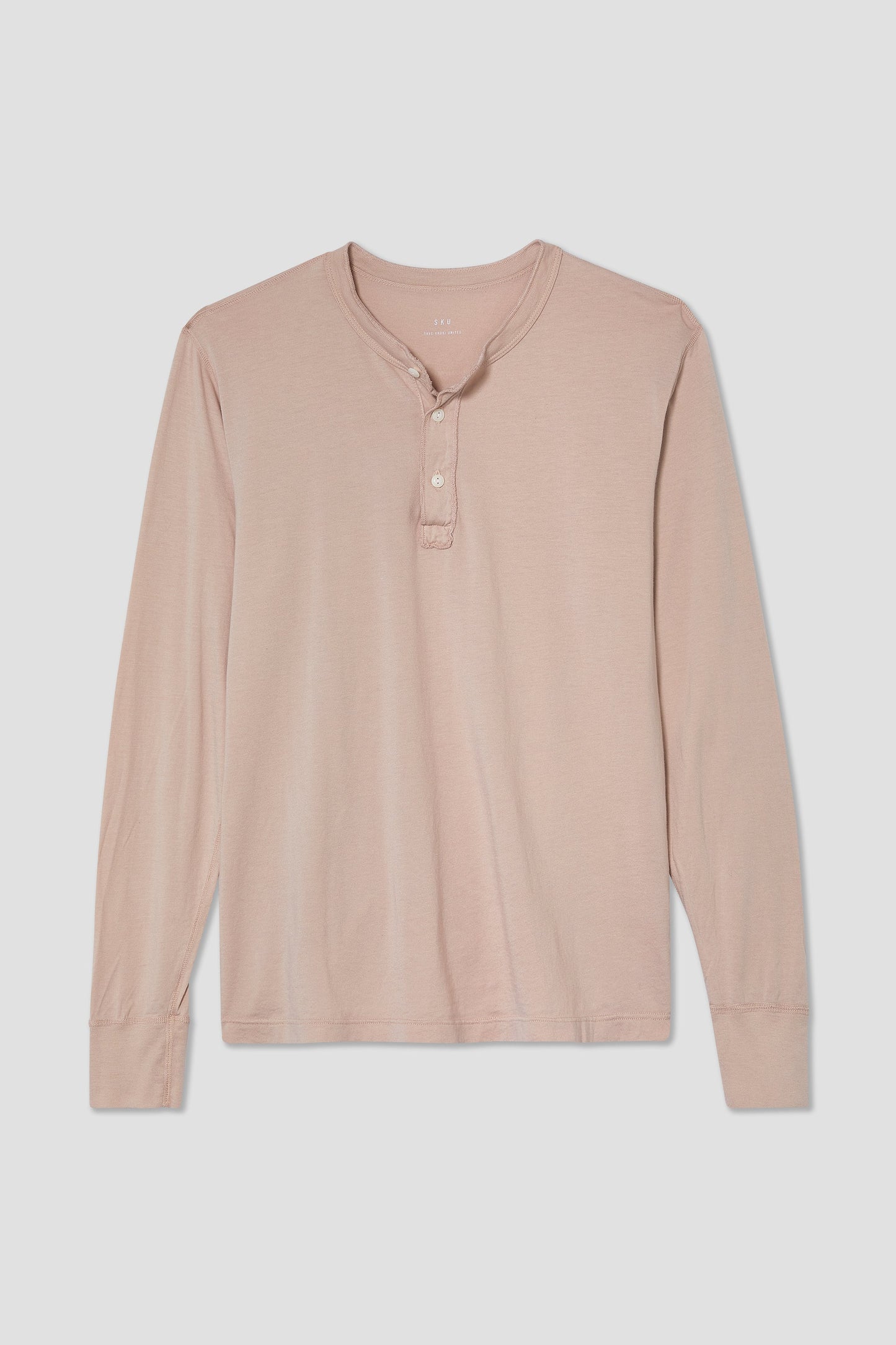 Long Sleeve Supima Jersey Henley