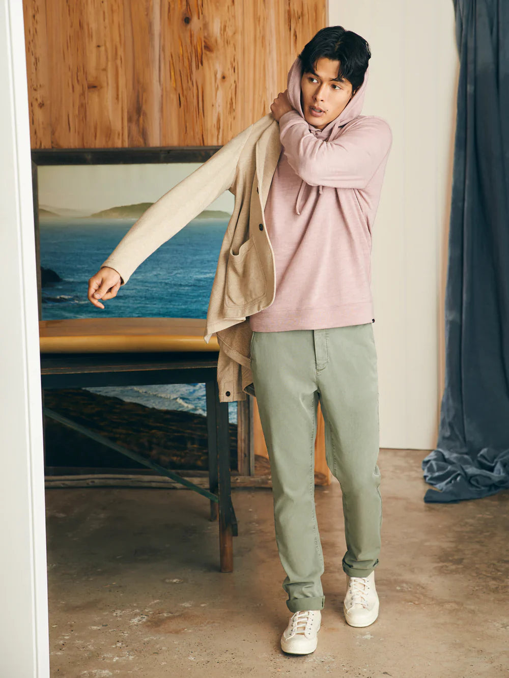 Sunwashed Slub Hoodie