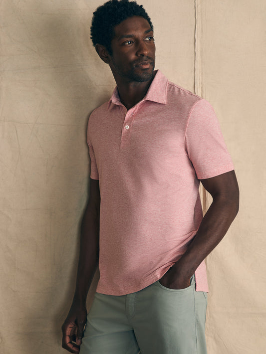 Movement™ Short-Sleeve Polo Shirt - Sunbeam Heather