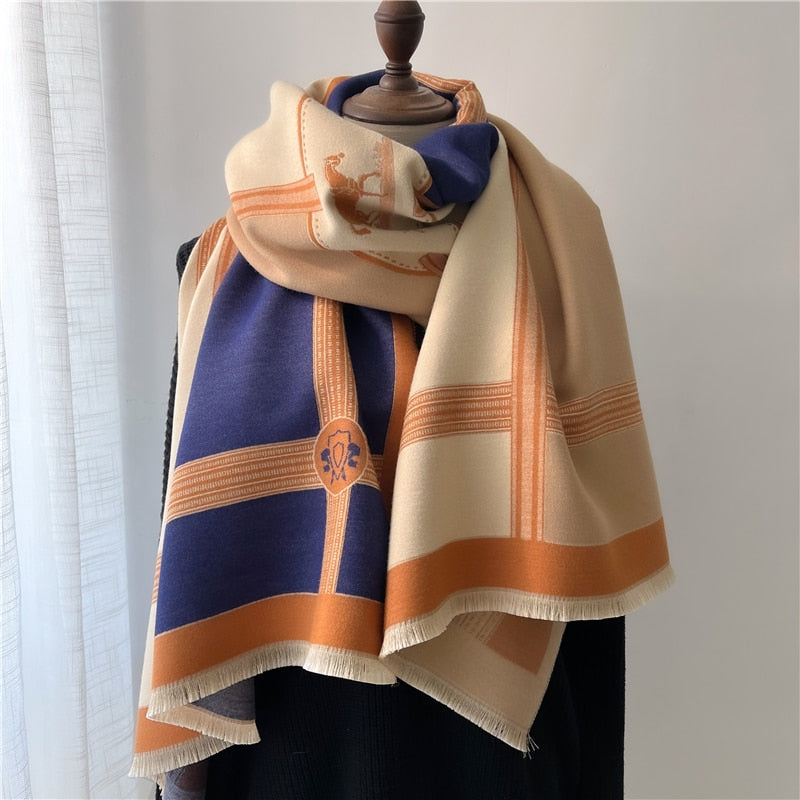 Women Cashmere High-Quality Pashmina Blanket