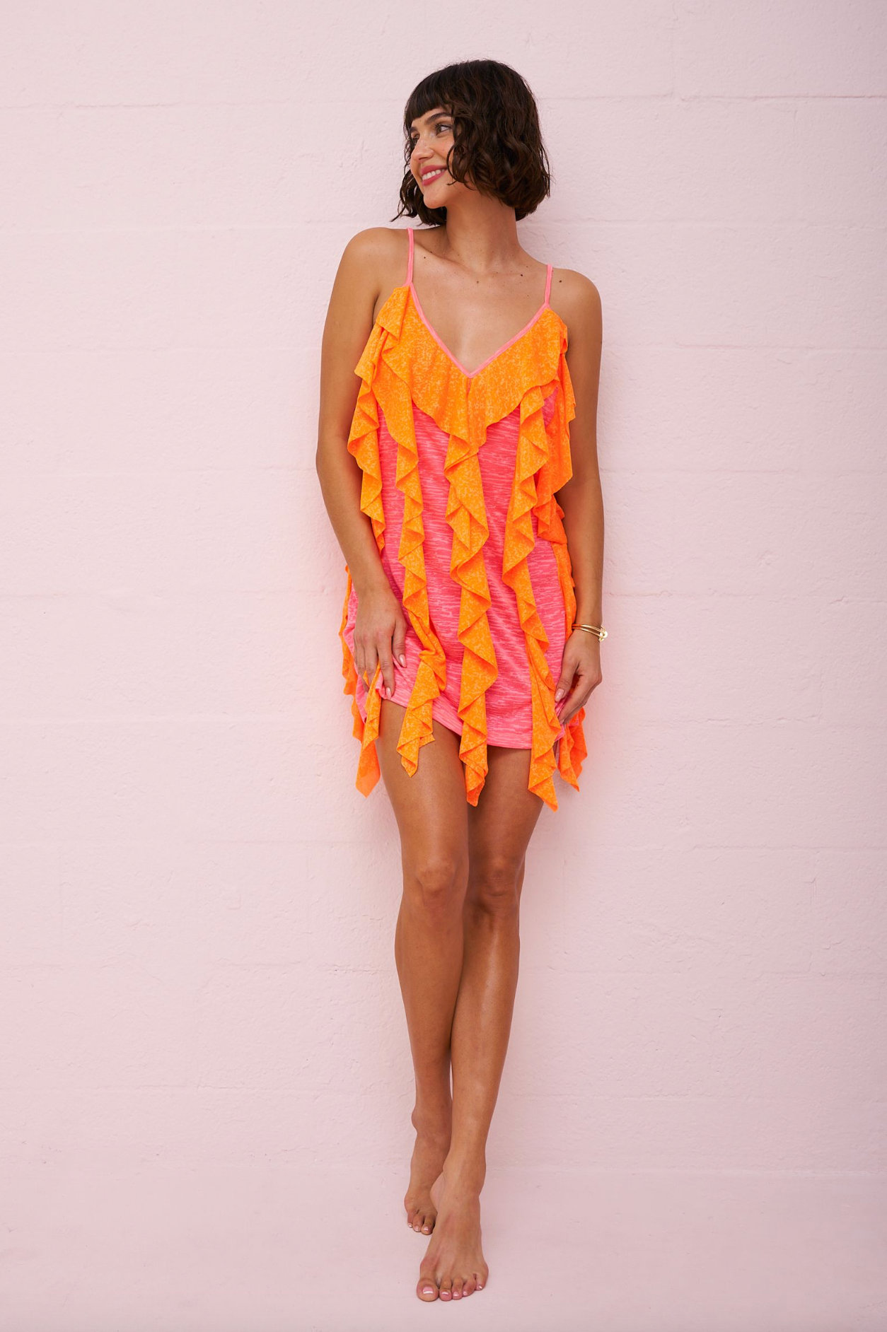 Mini Ruffle Dress