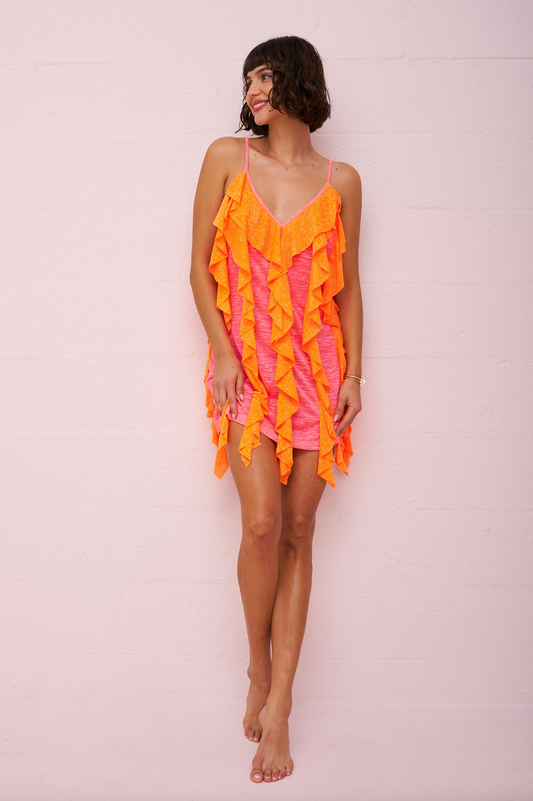 Mini Ruffle Dress