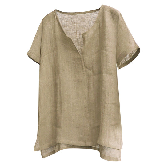Casual Breathable Camisa Masculina Loose Blouse. -size L