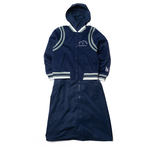 Women's Puma x June Ambrose Victory Varsity Jacket - Patriot Blue